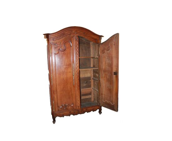 Armadio francese stile Provenzale in legno di ciliegio di fine 1700