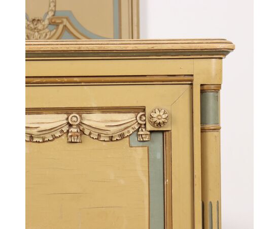 Neoclassical Style Bed, Italy, Early 20th Century