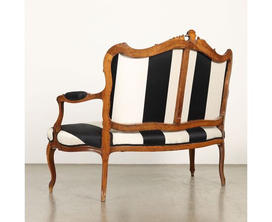 Small Baroque Sofa, Italy, Early 20th Century