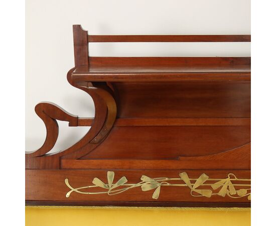 Liberty Style Corner Sofa Italy Late 19th - Early 20th Century