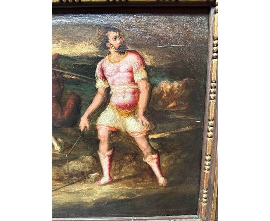Oil painting on panel (Tuscan Master)
