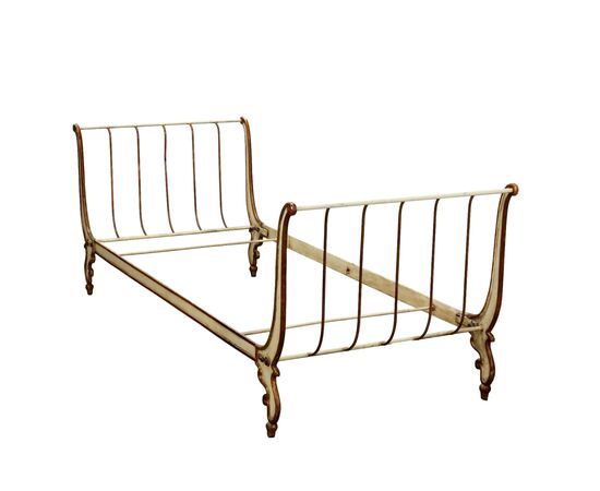 Louis Philippe style bed, Italy, mid-19th century