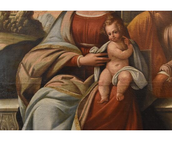 Madonna and Child with Saint Joseph, Benvenuto Tisi il Garofalo (1476 - 1559)
