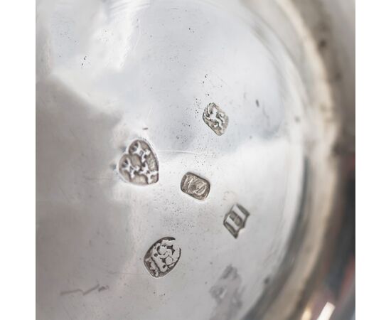 Tankard in argento sterling Giorgio II, William Dalton, Newcastle, 1747