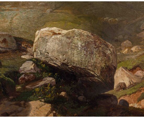 Giulio Gorra (Cremona, 1832 – Torino, 1884), Un episodio della Terza Guerra di Indipendenza: l’avamposto del Tonale del 1866