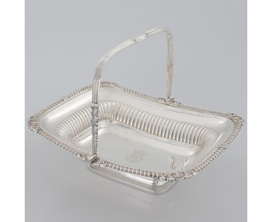 George III sterling silver basket, Paul Storr, London, 1818
