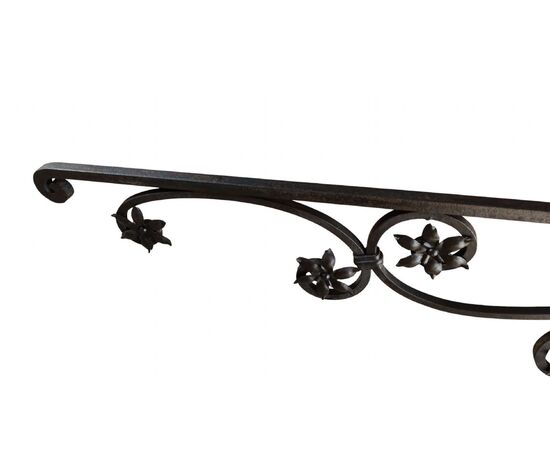 Beautiful wrought iron sign from the Liberty era