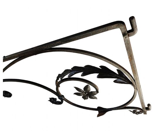 Beautiful wrought iron sign from the Liberty era