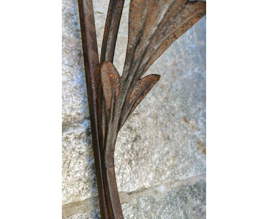 Beautiful wrought iron sign from the Liberty era