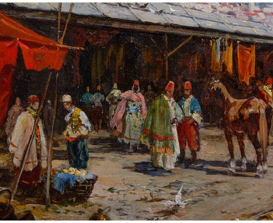 Riccardo Pellegrini (Milano, 1863 – Crescenzago, 1934), Mercato orientale