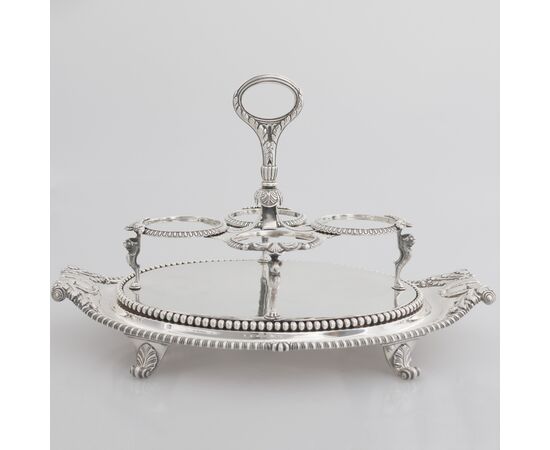 George III sterling silver condiment set, Paul Storr, London, 1808