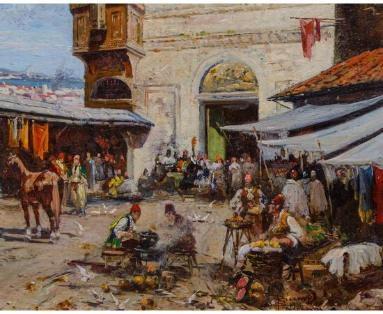 Riccardo Pellegrini (Milano, 1863 – Crescenzago, 1934), Mercato orientale