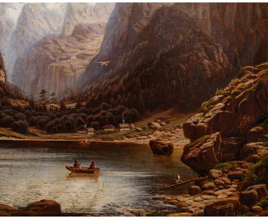 Lake in the Alps