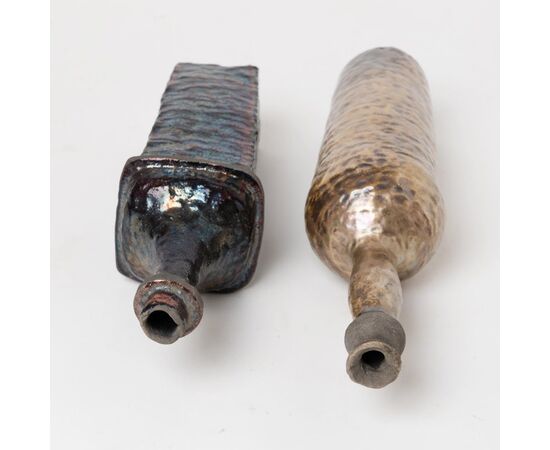 Bottiglie in ceramica Raku - O/6876 -