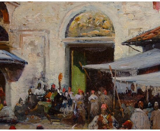 Riccardo Pellegrini (Milano, 1863 – Crescenzago, 1934), Mercato orientale