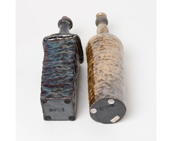 Bottiglie in ceramica Raku - O/6876 -
