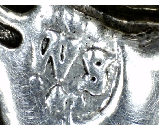 Charles II sterling silver tankard, silversmith WS, London, 1676?