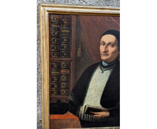 Portrait of prelate Antonio Tommaso Volpi, 1797.