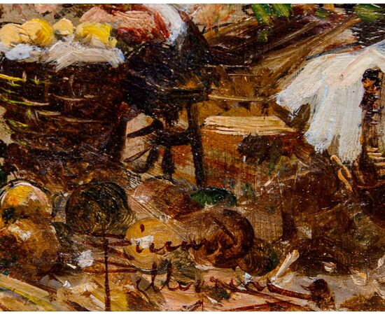 Riccardo Pellegrini (Milano, 1863 – Crescenzago, 1934), Mercato orientale