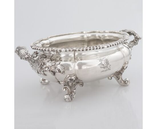 George III sterling silver tureen, Paul Storr, London, 1813