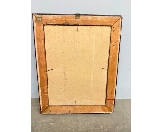 Acquarello Tito Ettore, XIX sec, risorgimento - Assedio Villa del Vascello Roma - 47x38 cm