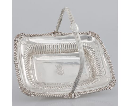 George III sterling silver basket, Paul Storr, London, 1818