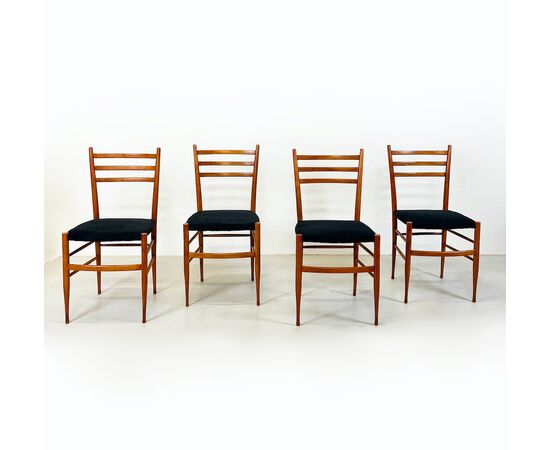 Decò Chairs - wood and velvet
