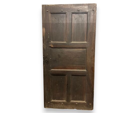 PTS766 - No. 2 walnut doors, 18th century, dimensions cm W 92/99 x H 206/200