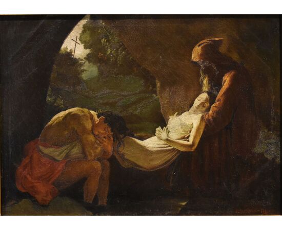 La deposizione di Atala, Anne-Louis Girodet de Roussy-Trioson (Montargis, 1767 – Parigi, 1824), Seguace di