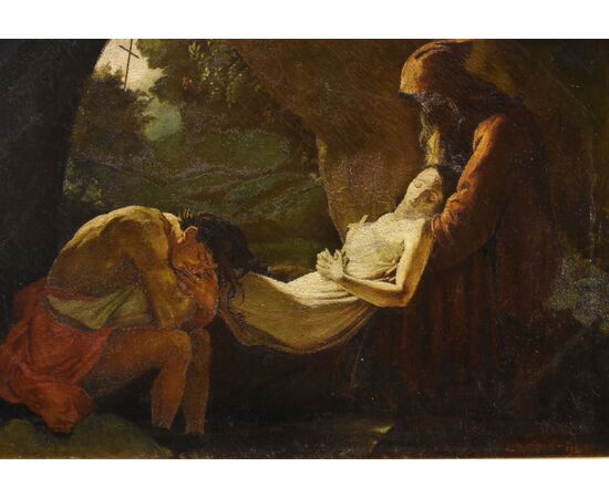 La deposizione di Atala, Anne-Louis Girodet de Roussy-Trioson (Montargis, 1767 – Parigi, 1824), Seguace di