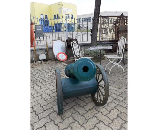 Cannone in ghisa riproduzione