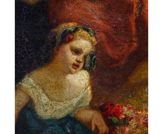 Donne che colgono fiori