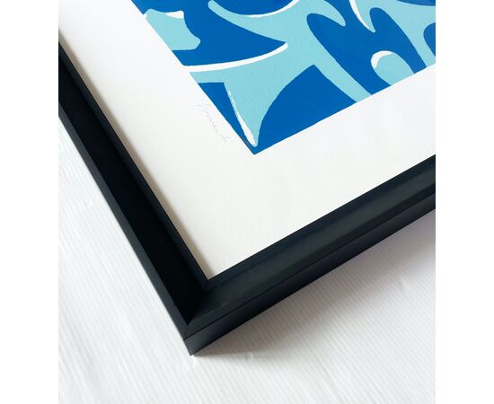 The search for color (Blue) - Carla Accardi (1924-2014)