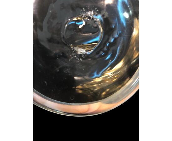 Blown glass figure, jazz musician, Seguso manufacture, Murano