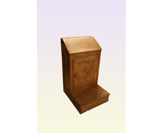 French Empire style cherry kneeling stool from the 1800s