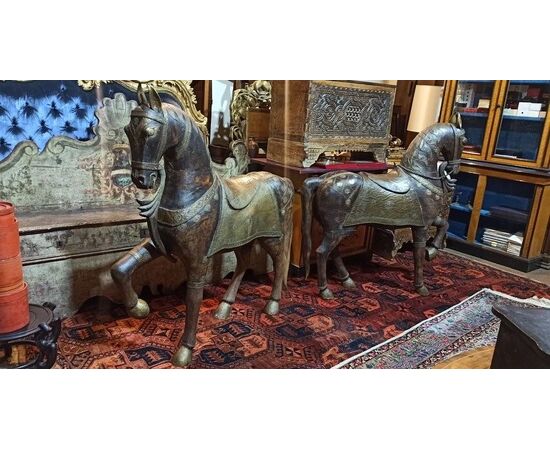 Coppia Cavalli Orientali