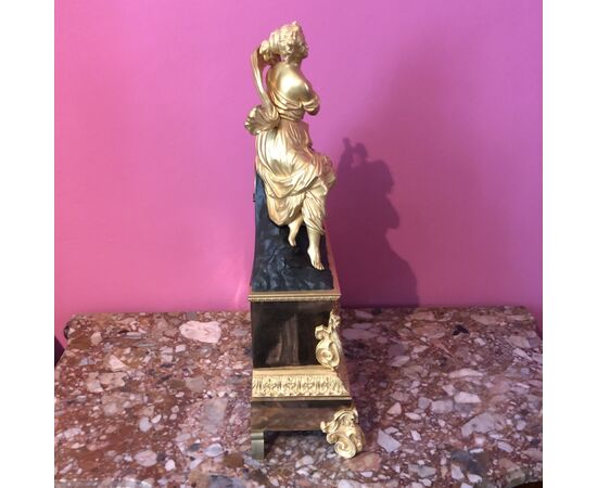 Gilt Bronze Parisian Clock, France 1830