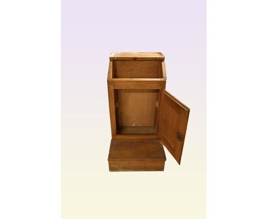 French Empire style cherry kneeling stool from the 1800s