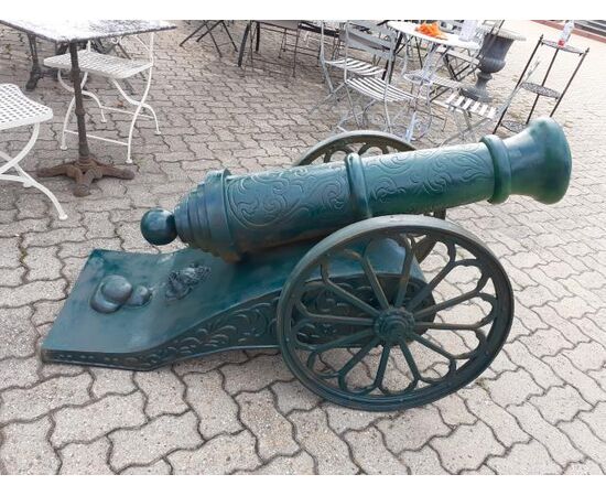 Cannone in ghisa riproduzione