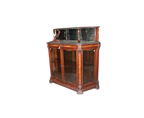 Mid-1800s Charles X style rosewood sideboard