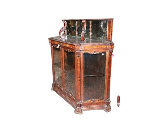 Mid-1800s Charles X style rosewood sideboard