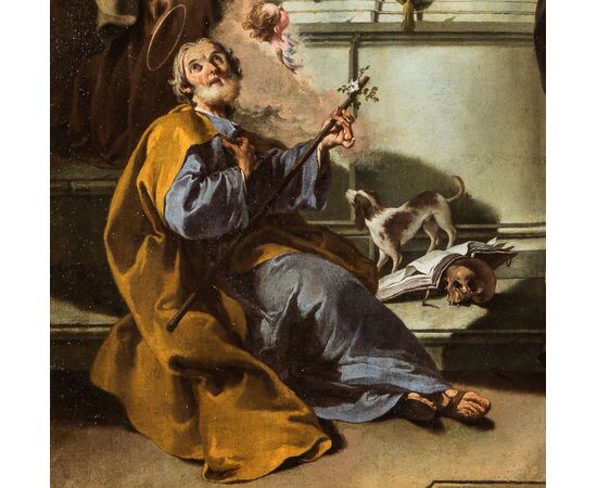 Giovanni Battista Pittoni "Madonna con il Bambino e Santi"