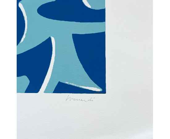The search for color (Blue) - Carla Accardi (1924-2014)