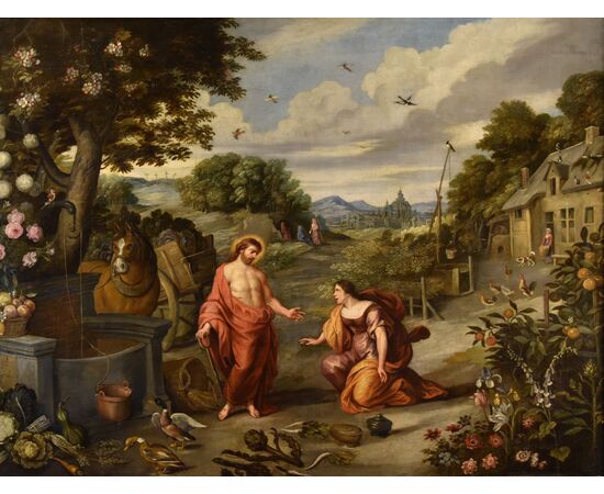 Jan Brueghel the Younger (Antwerp 1601–1678) workshop of, Noli me tangere