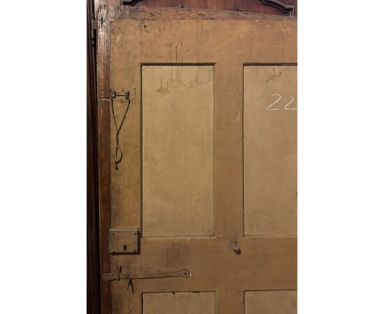 PTI765 - Antique single-leaf door, 18th century, dimensions cm W 93 x H 190