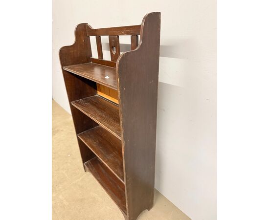 Antico Etagere libreria pensile vintage rovere, '800 Makers Bristol, 111x60x21