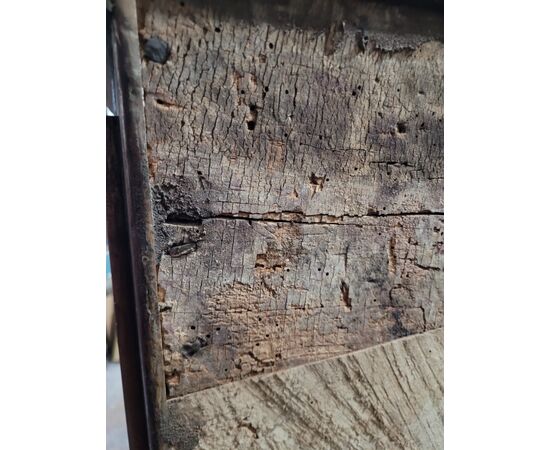 '600s era walnut wood cabinet, central Italy