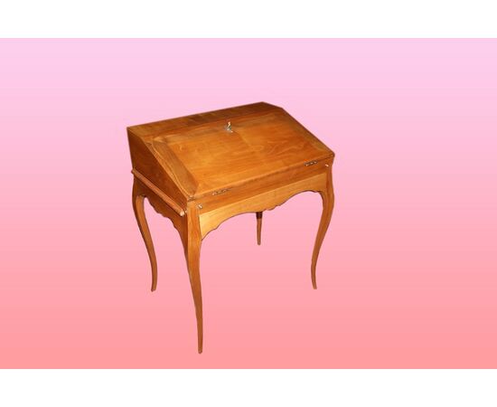 Ribaltina francese in ciliegio del 1800 stile Transizione