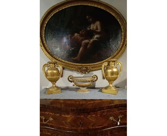 NEOCLASSICAL VASE-SHAPED PALM HOLDER LATE 18TH CENTURY