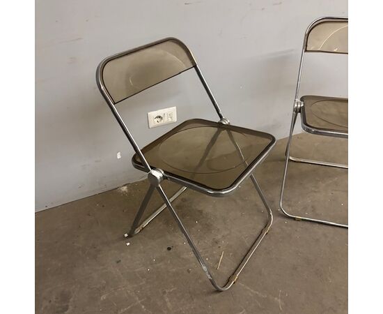 Pair of "Plia" chairs for Anonima Castelli 1967 – Giancarlo Pieretti.